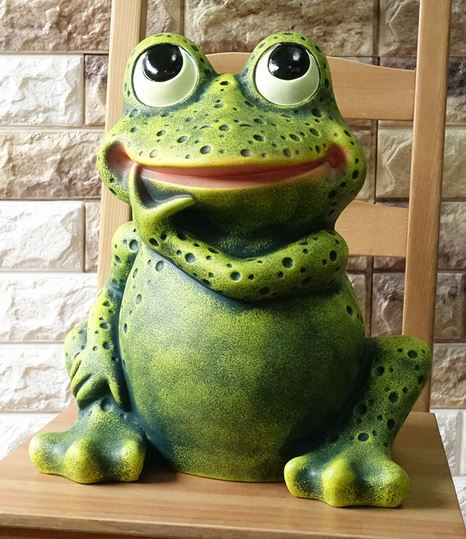 楽天市場】ポルトガル製 輸入雑貨 カエル 蛙 置物 オブジェ なるへそ