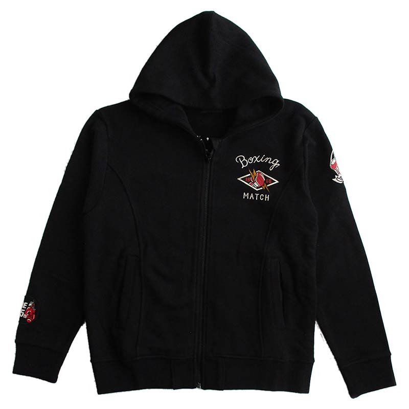 楽天市場】あしたのジョー メンズ 裏毛ZIPパーカー スウェット 矢吹丈