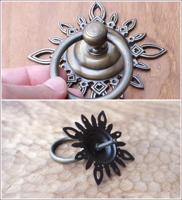 楽天市場】アンティーク 取っ手 つまみ 真鍮 MTMET-028 インテリア