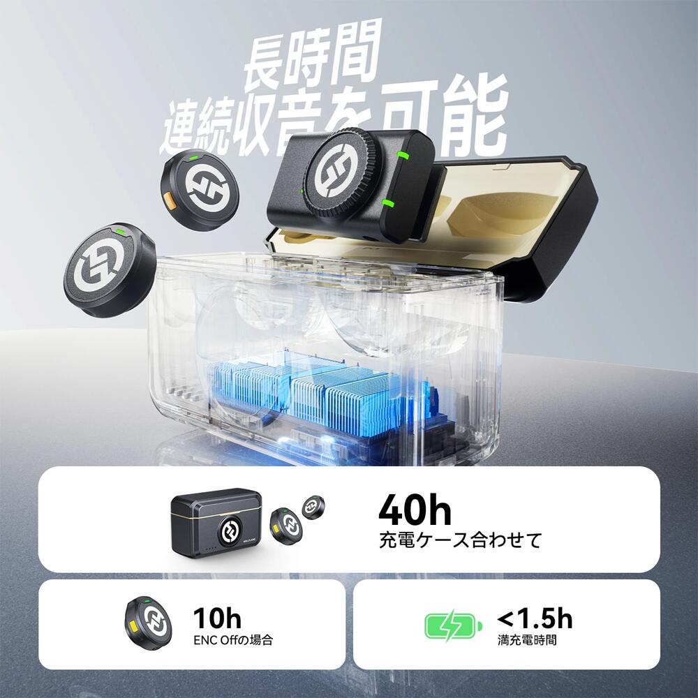 楽天市場】HollyLand ワイヤレスマイク『Lark M2 USB Type-C』【在庫