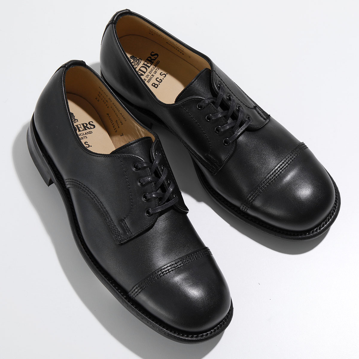 楽天市場】Sanders サンダース レザーシューズ Derby Shoe ダービー