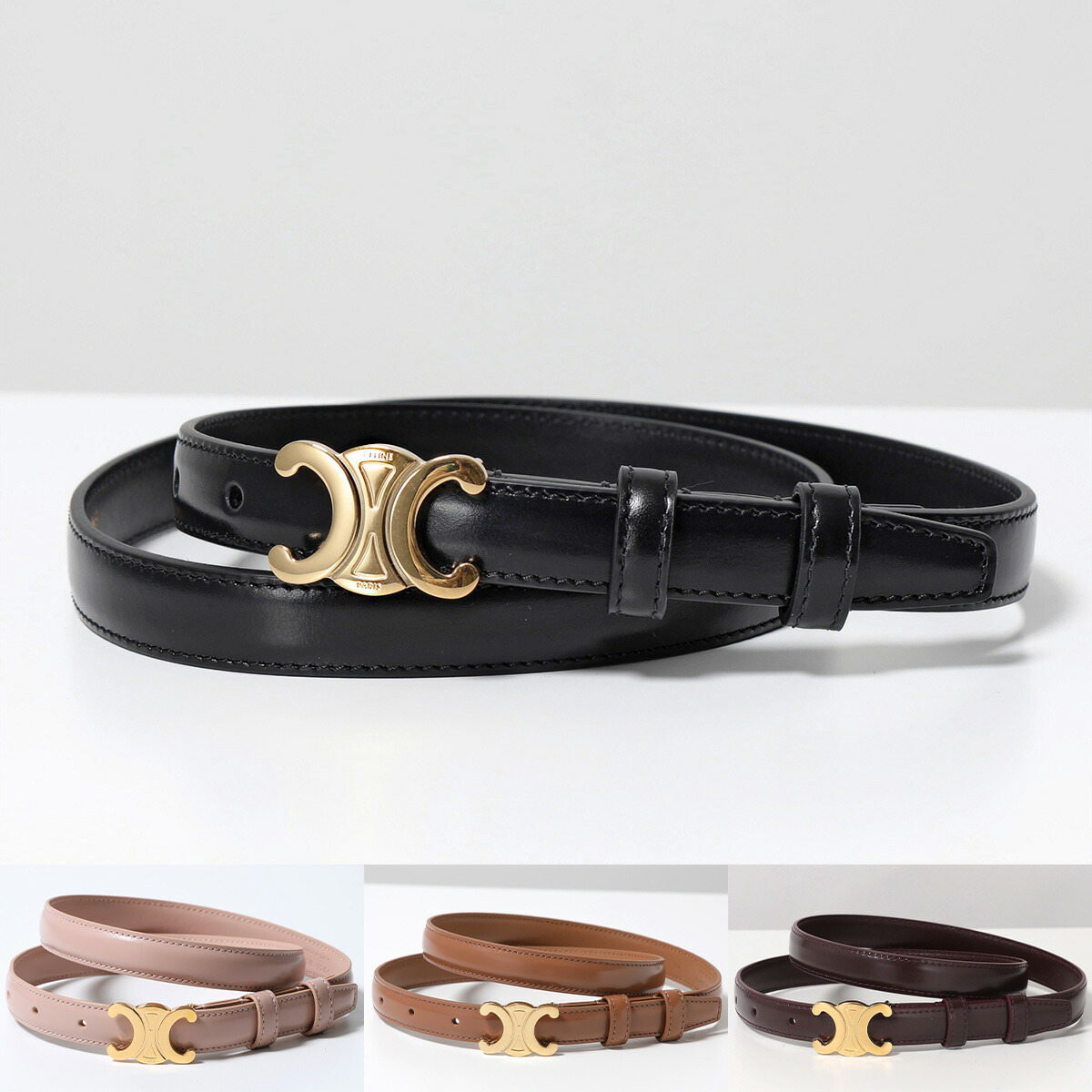 楽天市場】CELINE セリーヌ ベルト Triompheトリオンフ 45AX63A01.38NO