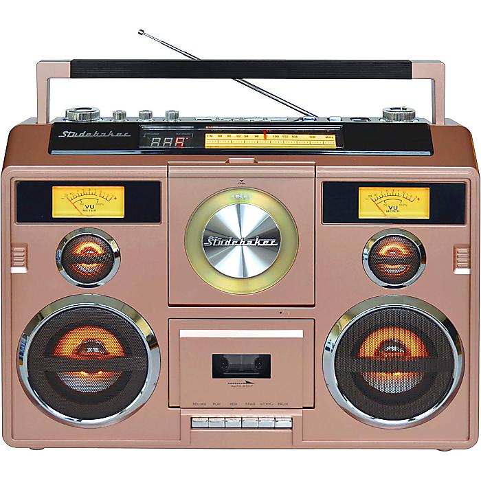 楽天市場】Studebaker / ポータブルステレオ ラジカセ Bluetooth/CD/AM