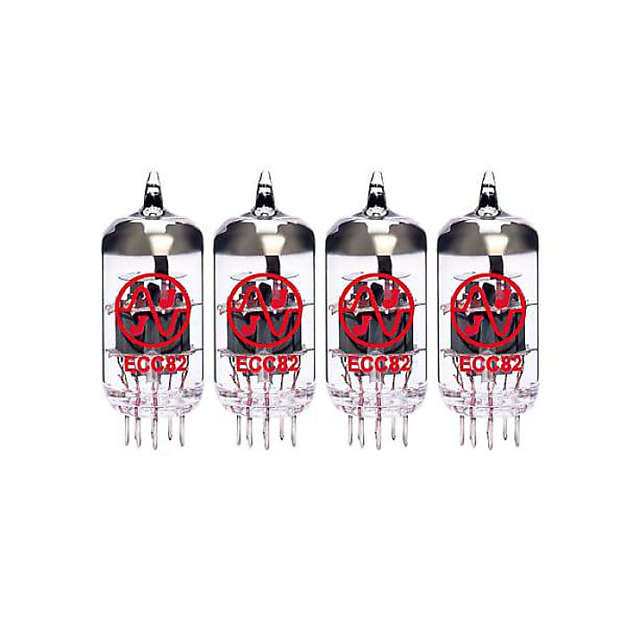 真空管 ECC83 テレフンケン，JJ×2本，ECC82×2本 メーカー不明 真空管