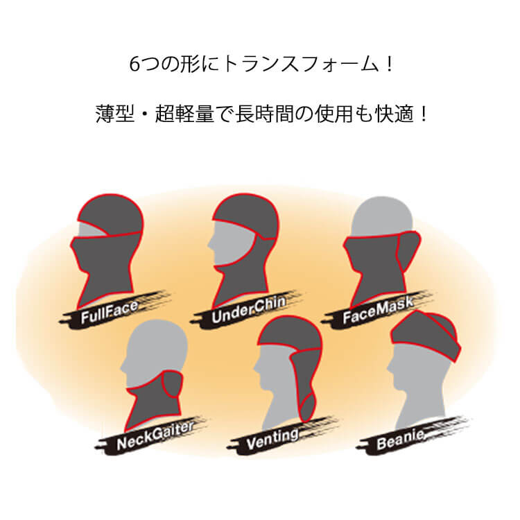 楽天市場】ヒートフェイスマスク FT-561H 軽防寒 薄型 軽量 福徳産業
