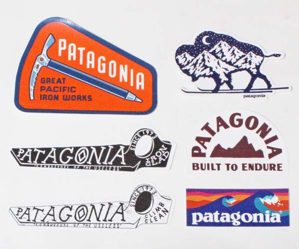楽天市場】訳あり パタゴニア ステッカー 6種セット PATAGONIA