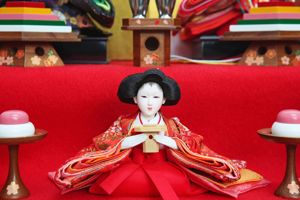 楽天市場】雛人形 コンパクト おしゃれ ひな人形 雛 かわいい 三段飾り