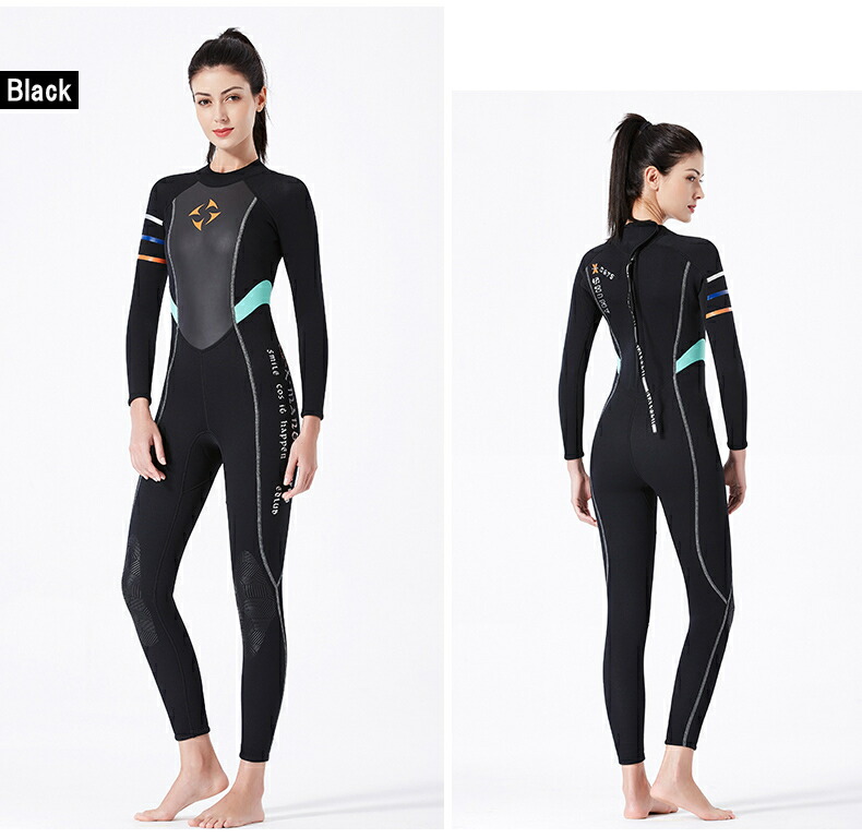 楽天市場】ウェットスーツ レディース 3mm Dive＆Sail 後ろファスナー