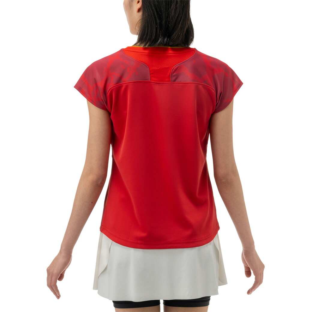 楽天市場】ヨネックス バドミントン レディース ゲームシャツ(フィット