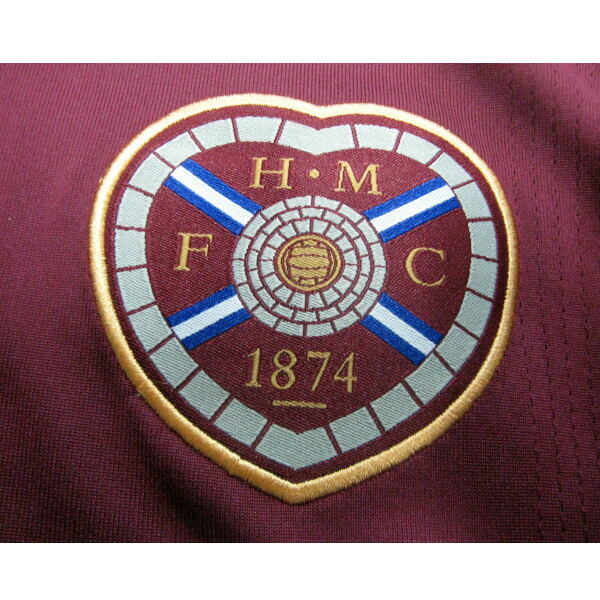 楽天市場】07/08 ハート・オブ・ミドロシアン ホーム (エンジ) 長袖