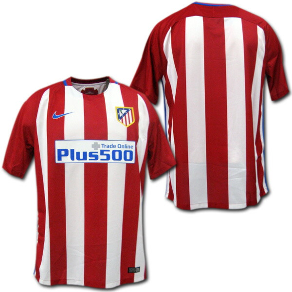 楽天市場】アトレティコ・マドリード 16/17 ホーム (赤白) ナイキ製