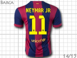 楽天市場】FCバルセロナ 14/15 ホーム #11 NEYMAR JR ネイマール