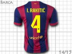 楽天市場】FCバルセロナ 14/15 ホーム #4 I.RAKITIC' イヴァン