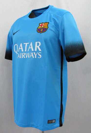 楽天市場】FCバルセロナ 15/16 サード（水色） NIKE 【公式カード無料