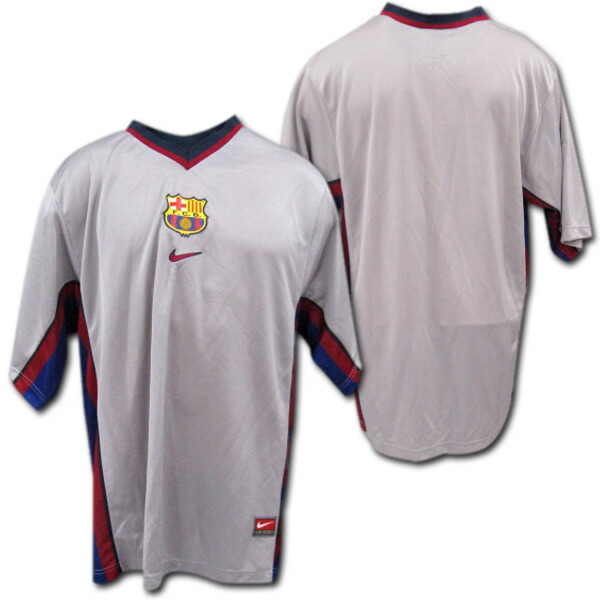 楽天市場】【ネームナンバー無料！】FCバルセロナ 2000/2001 アウェイ