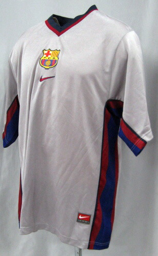 楽天市場】【ネームナンバー無料！】FCバルセロナ 2000/2001 アウェイ