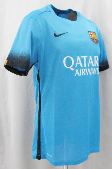 楽天市場】【日本未発売】 15/16 FCバルセロナ サード(水色