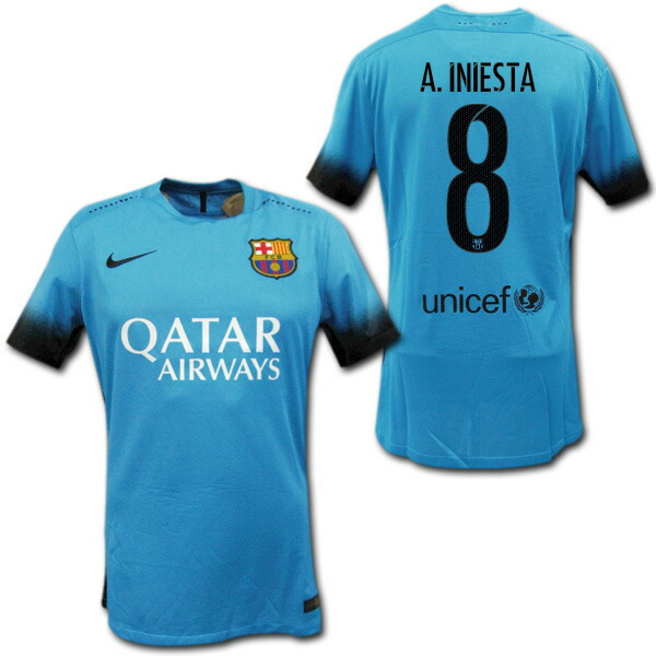 楽天市場】【日本未発売】 15/16 FCバルセロナ サード(水色