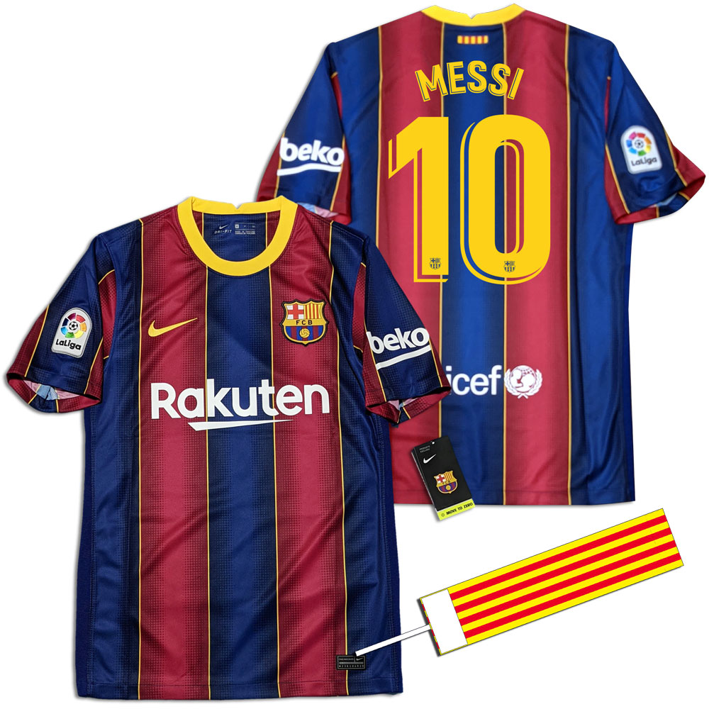 楽天市場】FCバルセロナ 16/17 ホーム（青赤） #10 MESSI メッシ