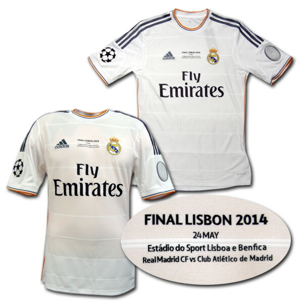楽天市場】【CL決勝マッチデー付】 レアルマドリード 13/14 ホーム