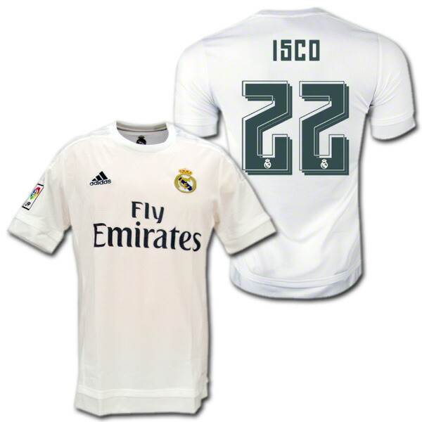 楽天市場】レアルマドリード 15/16 ホーム（白） #22 ISCO