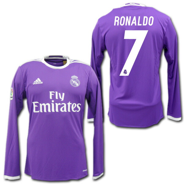 楽天市場】【日本未販売】 レアルマドリード 16/17 アウェイ（紫） # 7