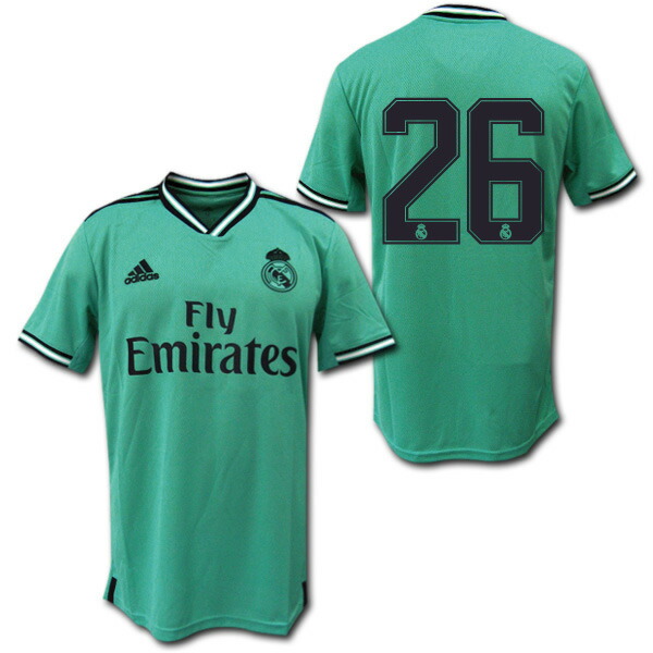 楽天市場】19/20 レアル・マドリード 3rd(エメラルド) ＃26（久保建英
