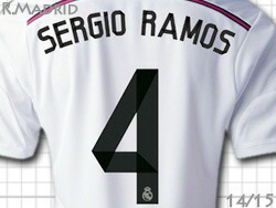 楽天市場】レアルマドリード 14/15 ホーム #4 SERGIO RAMOS セルヒオ