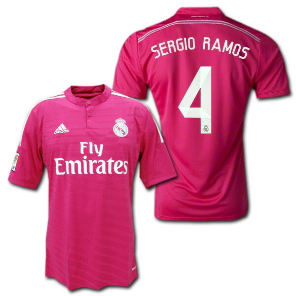 リアルマドリード 4番 SERGIO RAMOS 長袖シャツ 4番 16-17 レアル