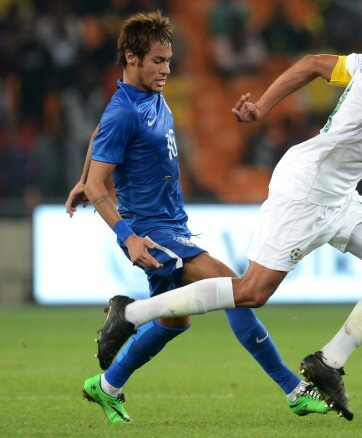 楽天市場】2014 ブラジル代表 アウェイ(青) #10 NEYMAR JR ネイマール