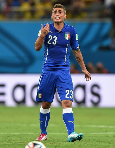 楽天市場】イタリア代表 2014 ホーム（青） #23 VERRATTI