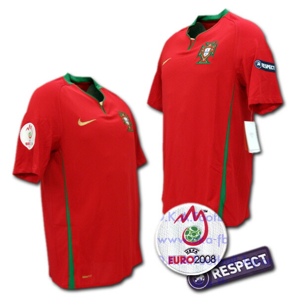 楽天市場】ポルトガル代表 2008 ホーム（赤） NIKE製 【EURO08＋