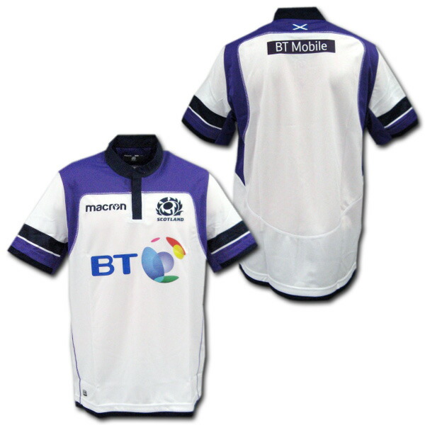 楽天市場】【ラグビー】 17/18 スコットランド代表 アウェイ（白/紫
