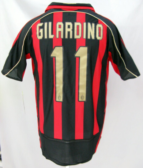 楽天市場】ACミラン 06/07 ホーム #11 アルベルト・ジラルディーノ