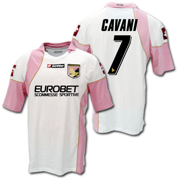楽天市場】パレルモ 08/09 アウェイ (白) #7 CAVANI エディンソン