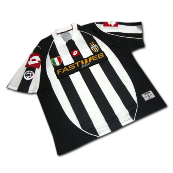 楽天市場】【ヴィンテージ】02/03 ユベントス ホーム（白黒） ＃8