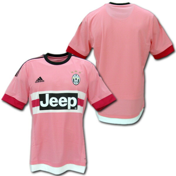 楽天市場】ユベントス 15/16 アウェイ（ピンク） アディダス製
