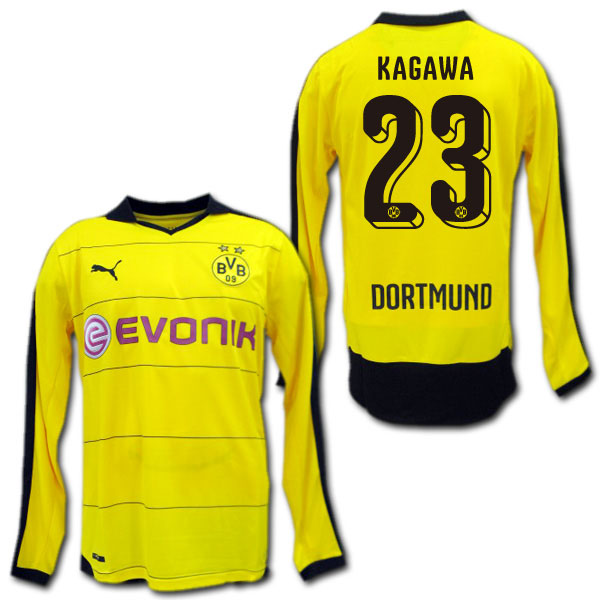 楽天市場】ボルシア・ドルトムント 15/16 ホーム（黄色） #23 KAGAWA