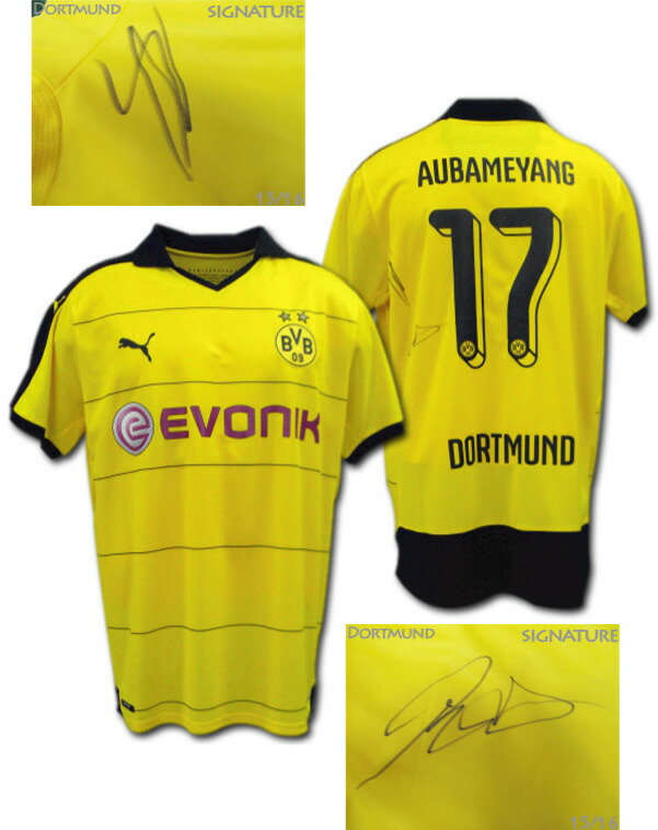 楽天市場】【直筆サイン入り】 ボルシア・ドルトムント 15/16 ホーム