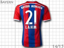 楽天市場】バイエルンミュンヘン 14/15 ホーム 半袖 #21 LAHM