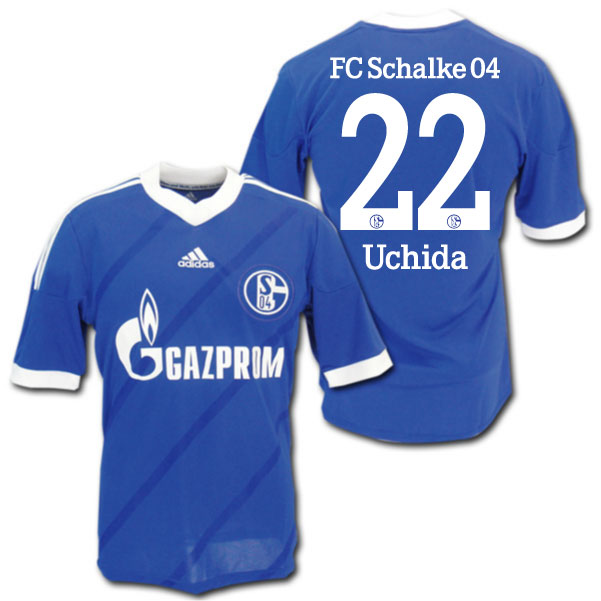 楽天市場】シャルケ04 13/14、12/13 ホーム(青) #22 Uchida 内田篤人