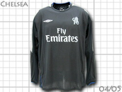 楽天市場】【ナンバー無料】 チェルシー 04/05 アウェイ（黒） 長袖