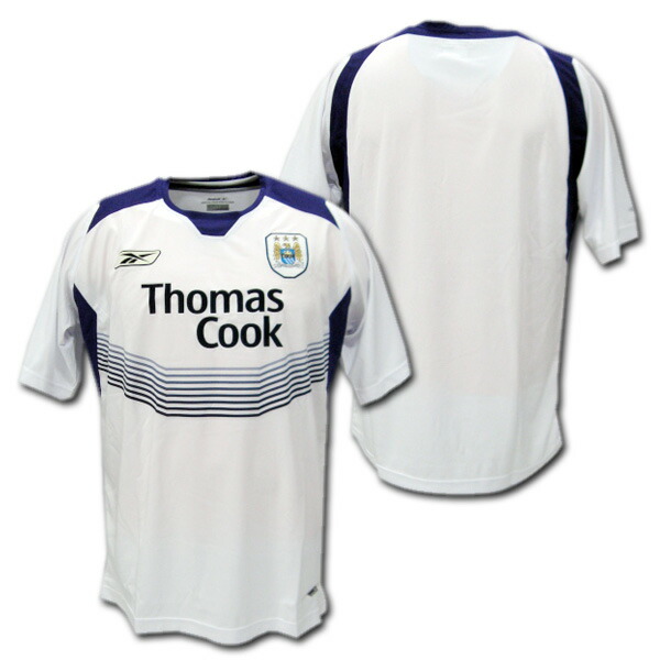 楽天市場】【ナンバー無料】 04/05 マンチェスターシティ アウェイ(白