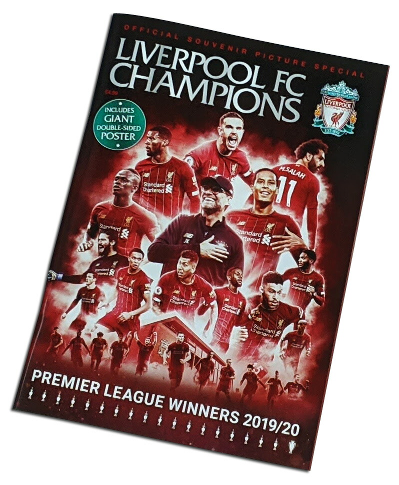 楽天市場】【リバプール公式】 19/20シーズン・優勝記念マガジン