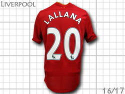 楽天市場】16/17 リバプール ホーム（赤） #20 LALLANA アダム