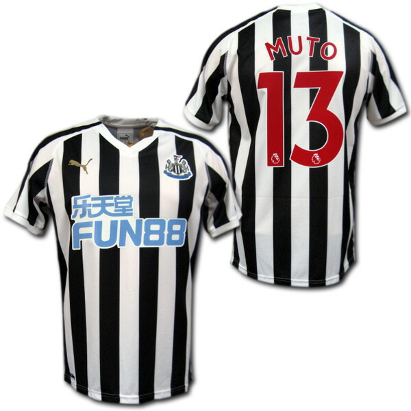楽天市場】18/19 ニューカッスル ホーム(白黒) ＃13 MUTO 武藤嘉紀選手