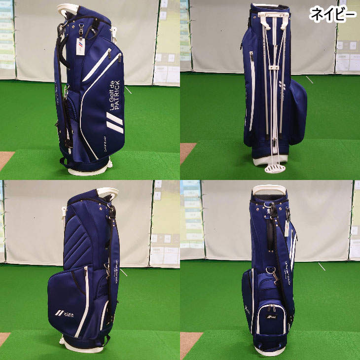 楽天市場】【即納】【ネームプレート刻印無料！】PATRICK CADDIE BAG