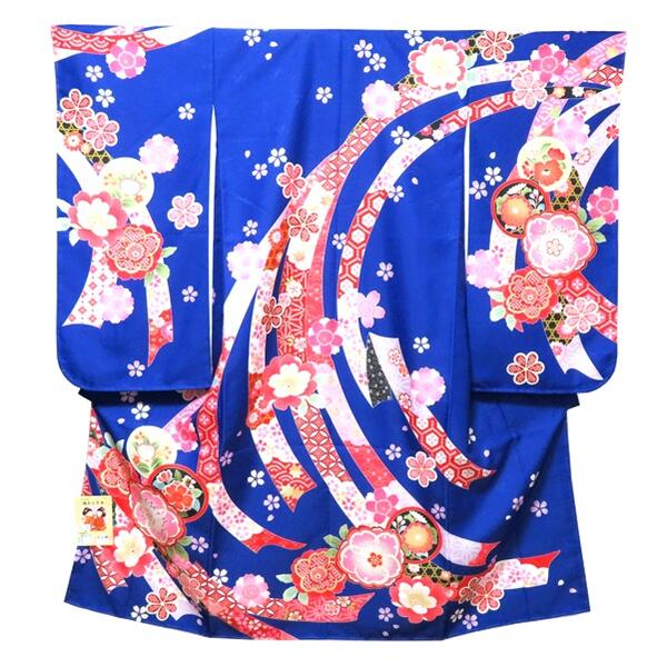 楽天市場】【晴れ着】七五三 四つ身 【日本製】7才 着物 振袖【ばら1