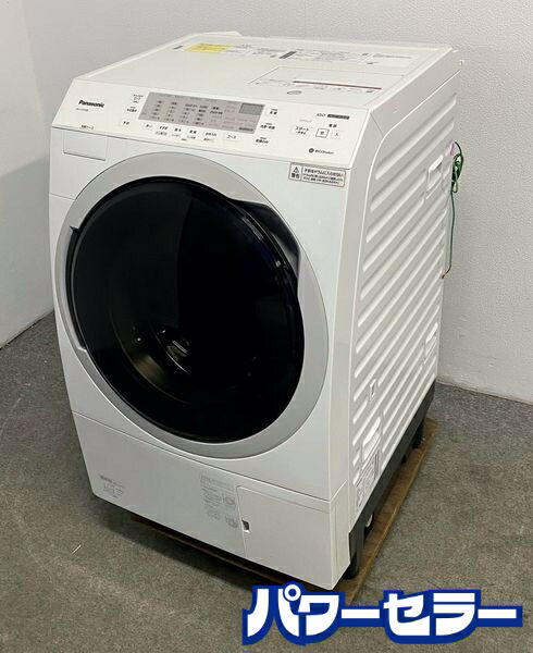 M0209X Panasonicドラム洗濯乾燥機10kg左開NA-VX300AL NA-VX300AL-W