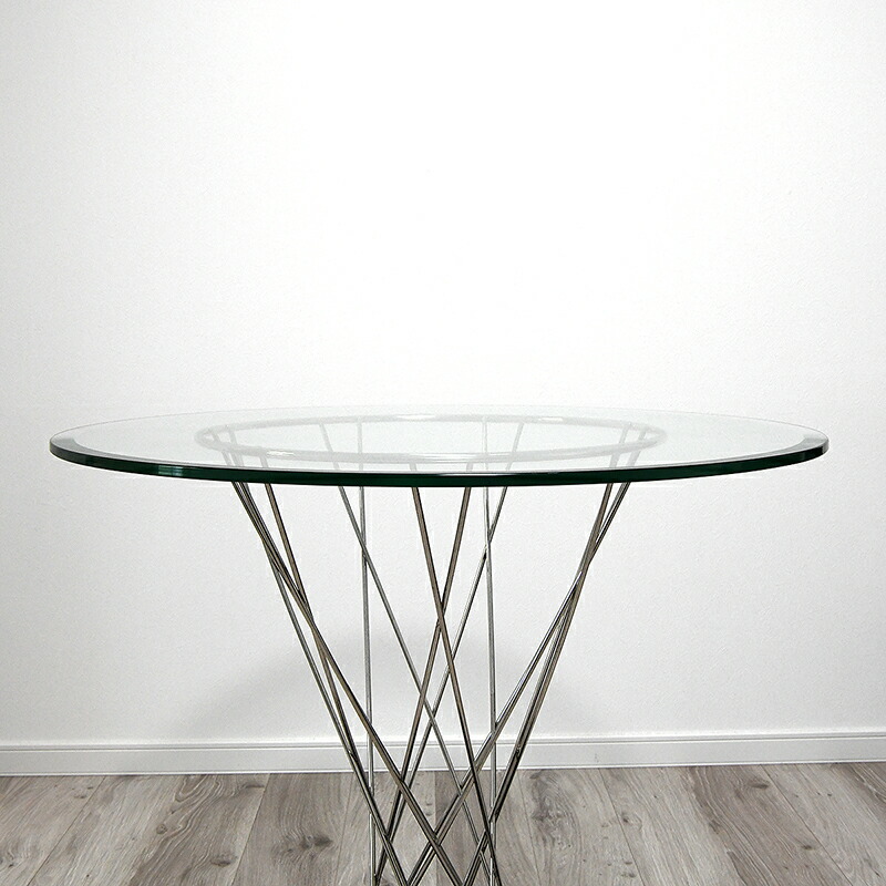 楽天市場】サイクロンテーブル ガラス天板 天板直径80cm イサムノグチ